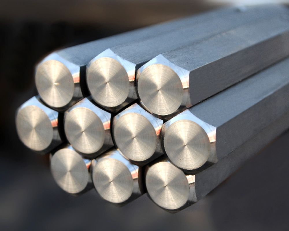 Stainless Steel 410 Hexagonal Bars & Rods Manufacturer & Exporter 